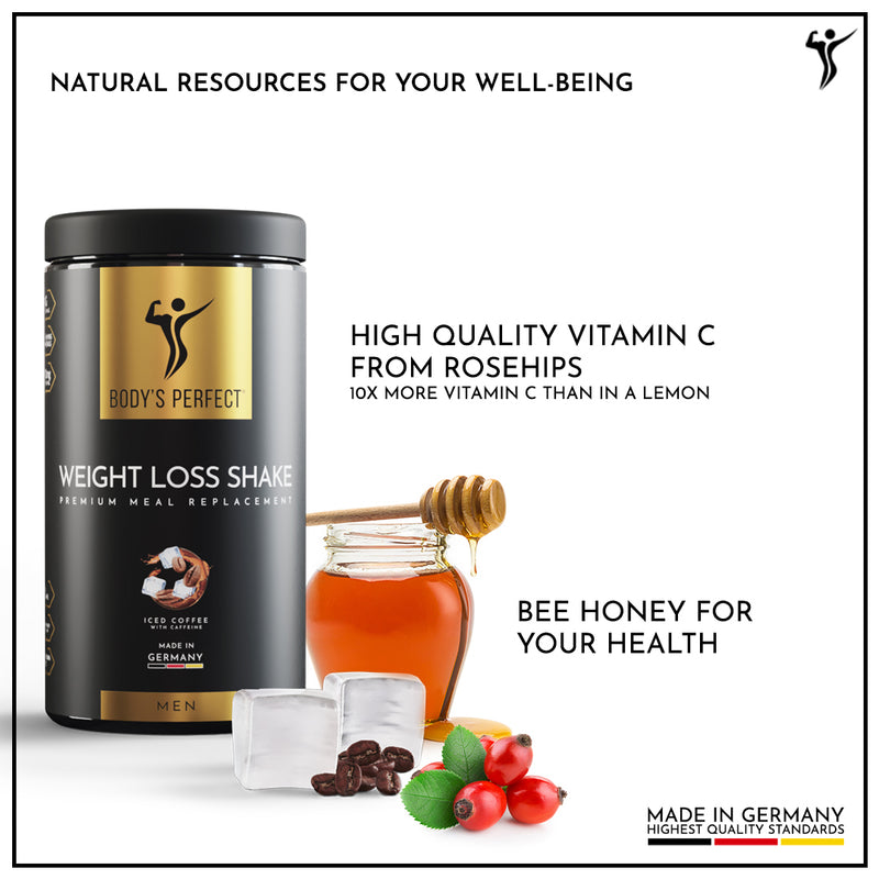 Weight Loss Shake vegan - for men – Body's Perfect International